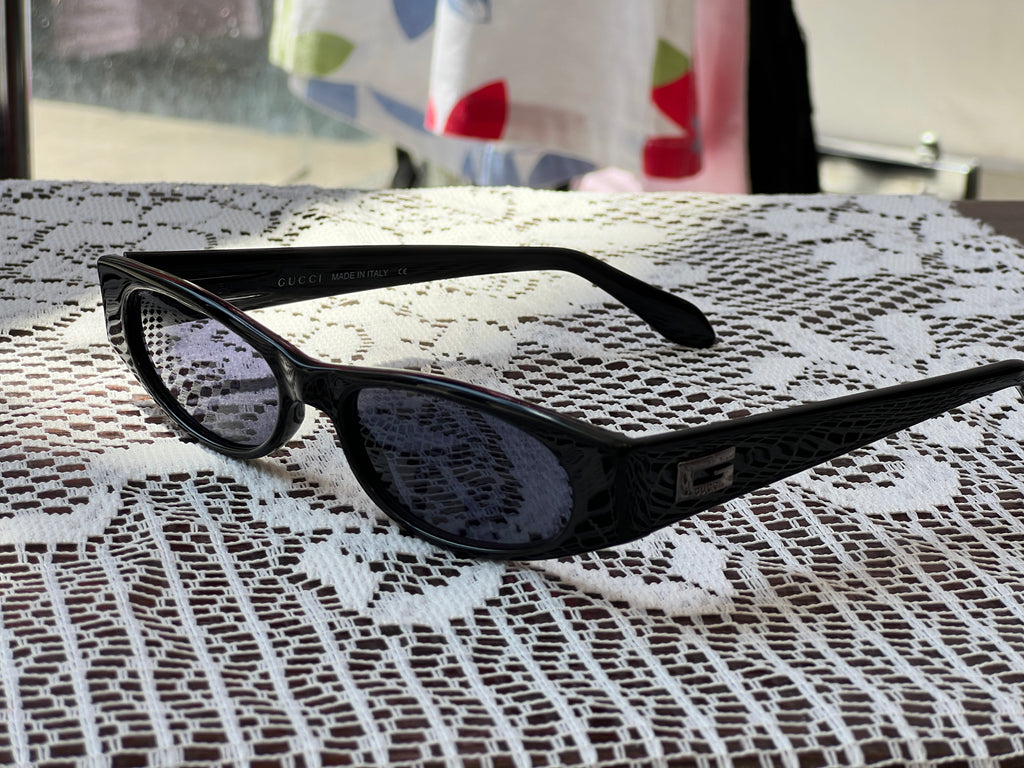Gucci Sunglasses With Blue Lenses