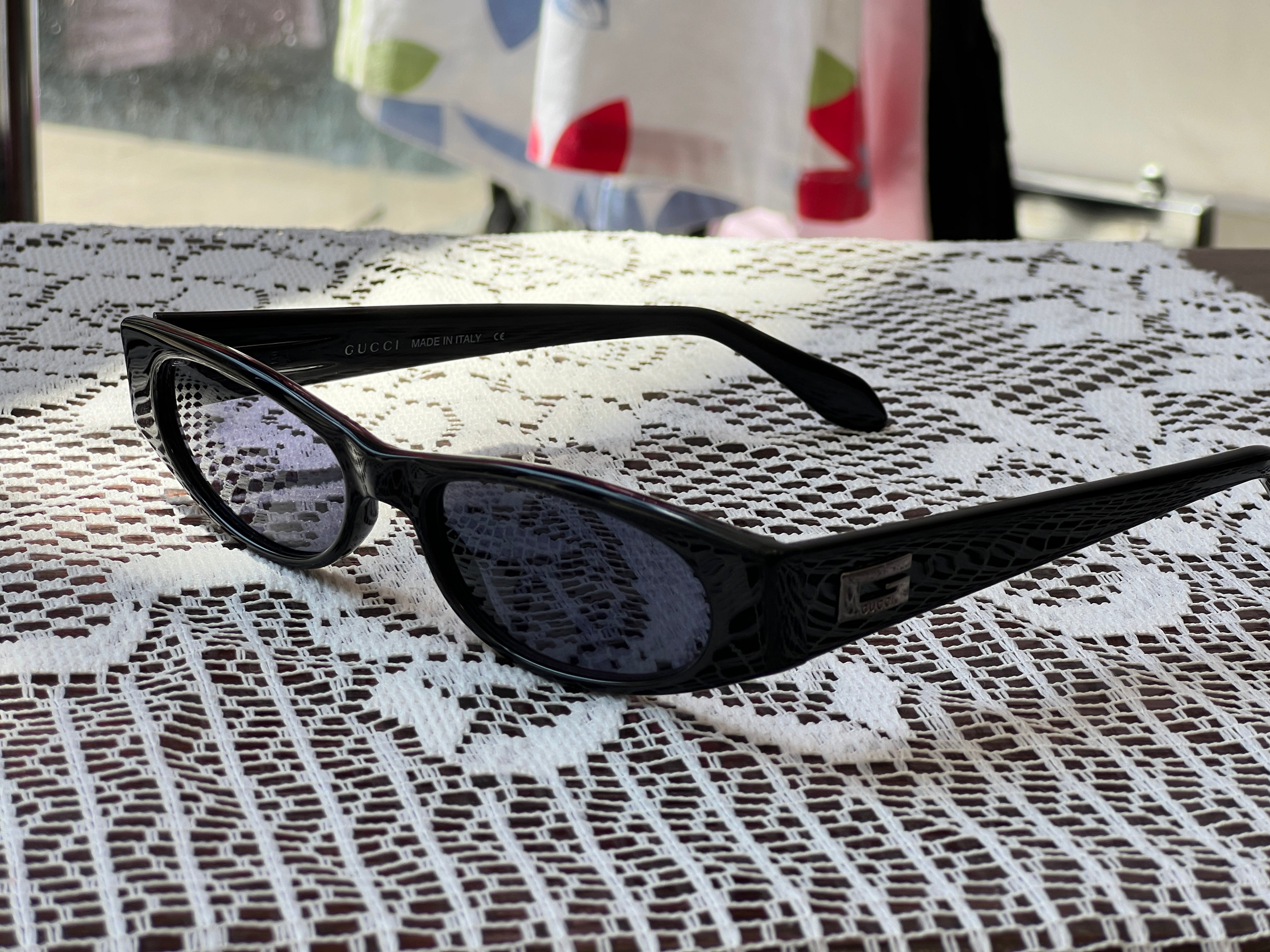 Gucci Sunglasses With Blue Lenses