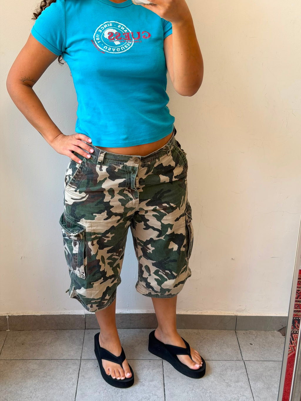 Camouflage Cargo Pants 42