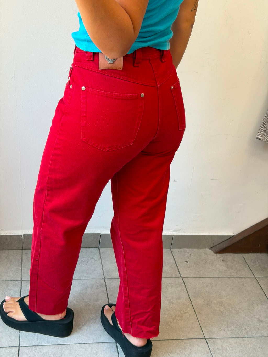 Red Vintage Denim 40-42