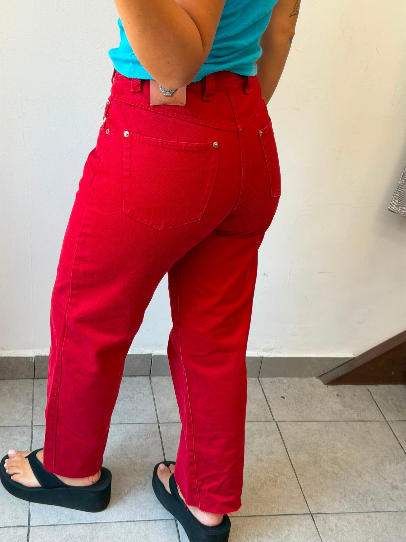 Red Vintage Denim 40-42