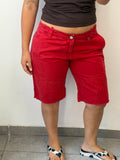 Red Capri Pants 40-42