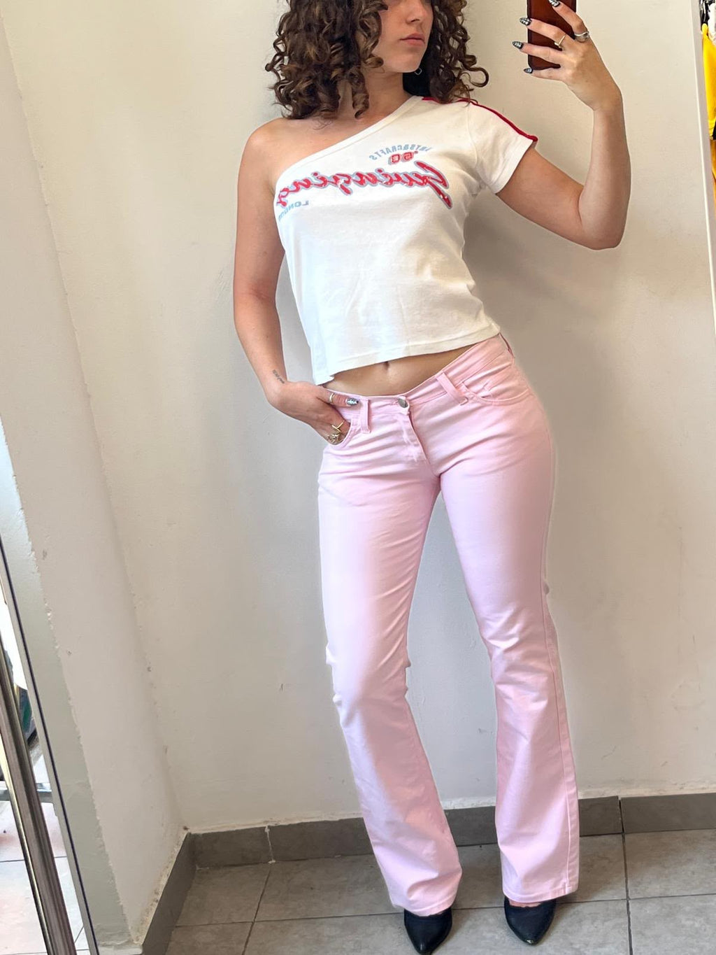 Miss Sixty Pink Pants 34-36