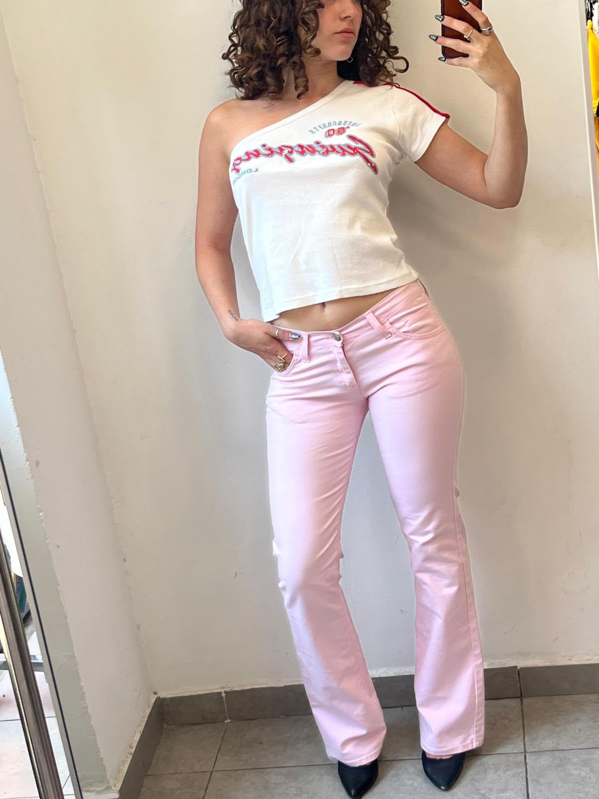 Miss Sixty Pink Pants 34-36