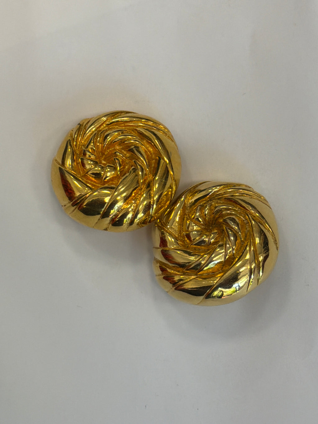 Chunky Gold Colored Earrings