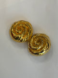 Chunky Gold Colored Earrings