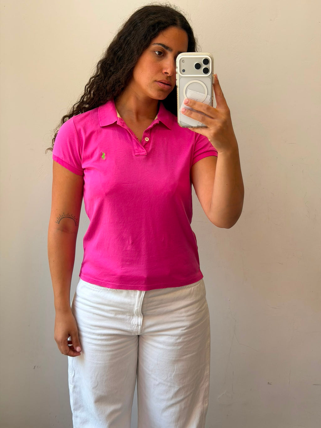 Pink Ralph Lauren Tee S