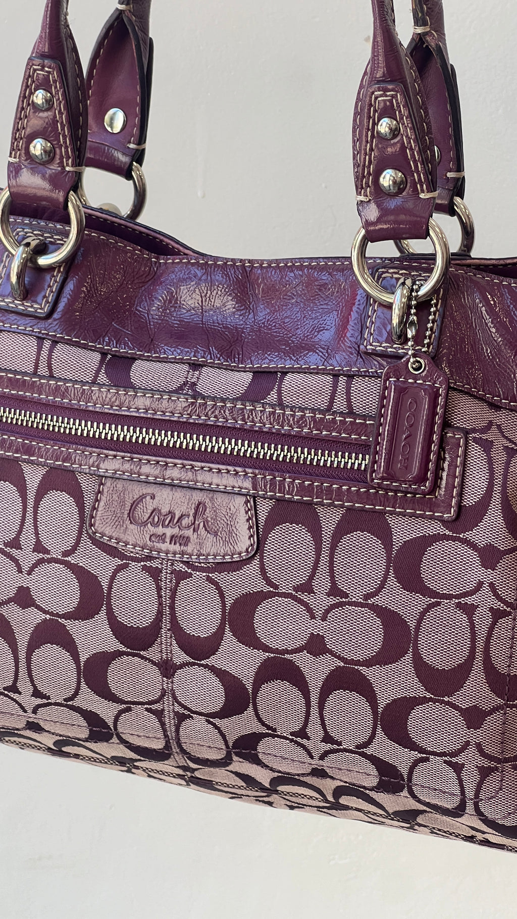 Coach Penelope Shoulder Bag in Purple
