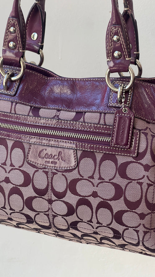 Coach Penelope Shoulder Bag in Purple