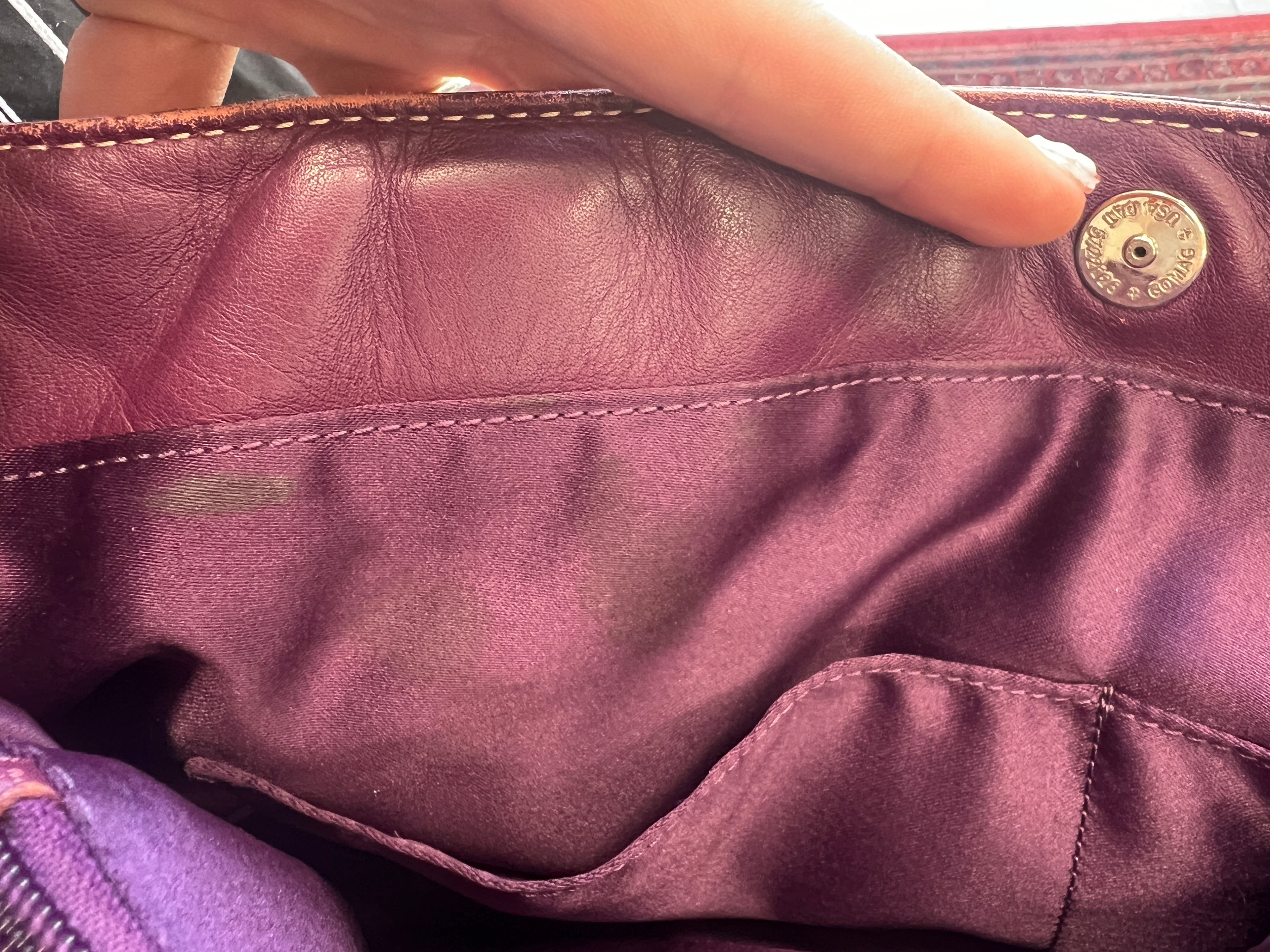 Coach Penelope Shoulder Bag in Purple