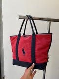 Ralph Lauren Tote in blue and red