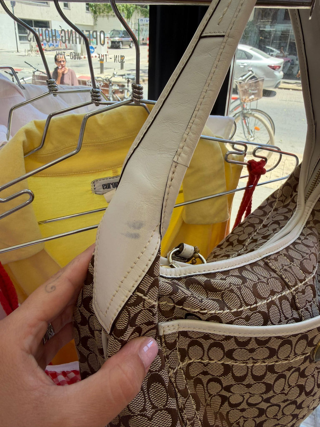 Coach Vintage Ergo Signature Canvas