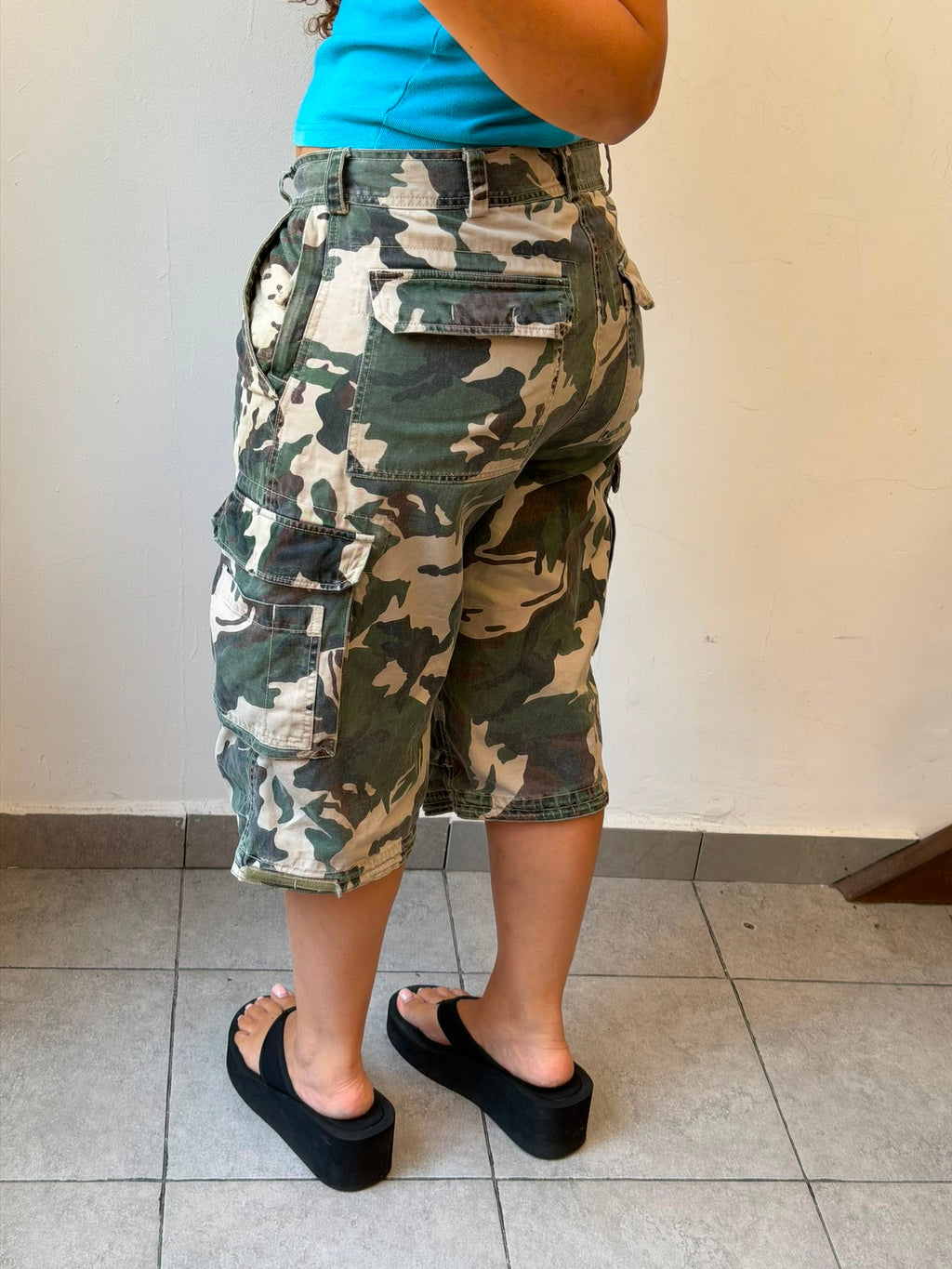 Camouflage Cargo Pants 42