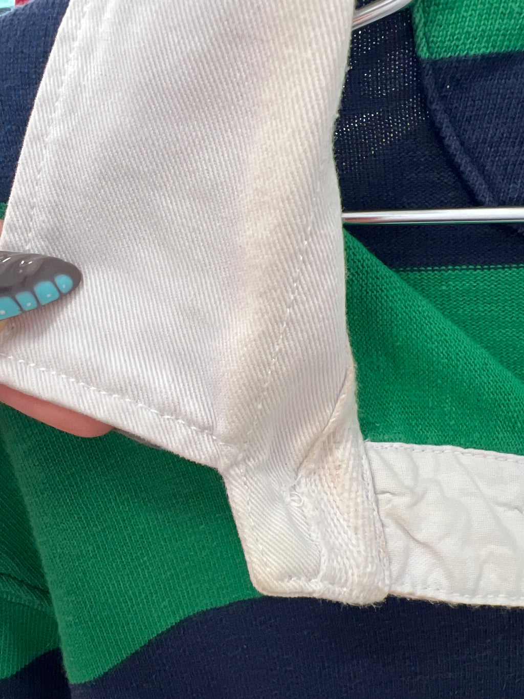 Striped Blue+Green Polo Ralph Lauren M-L