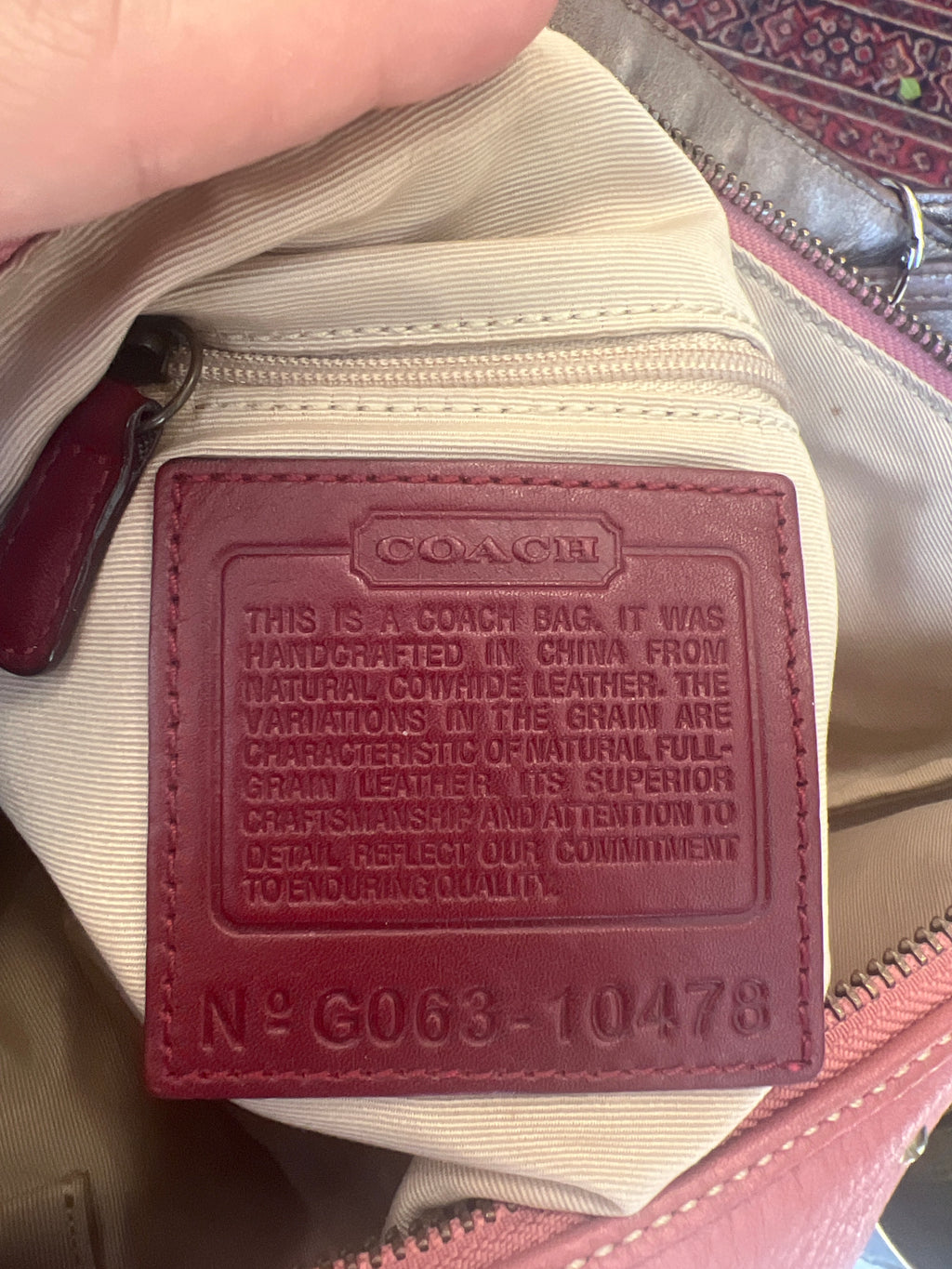 Rare Coach Soho Sniched Studded Hobo