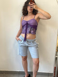 Purple Y2K Tank Top S