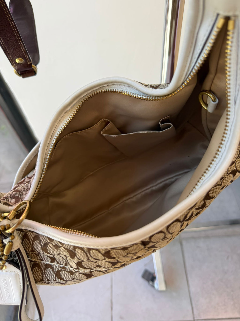Coach Vintage Ergo Signature Canvas