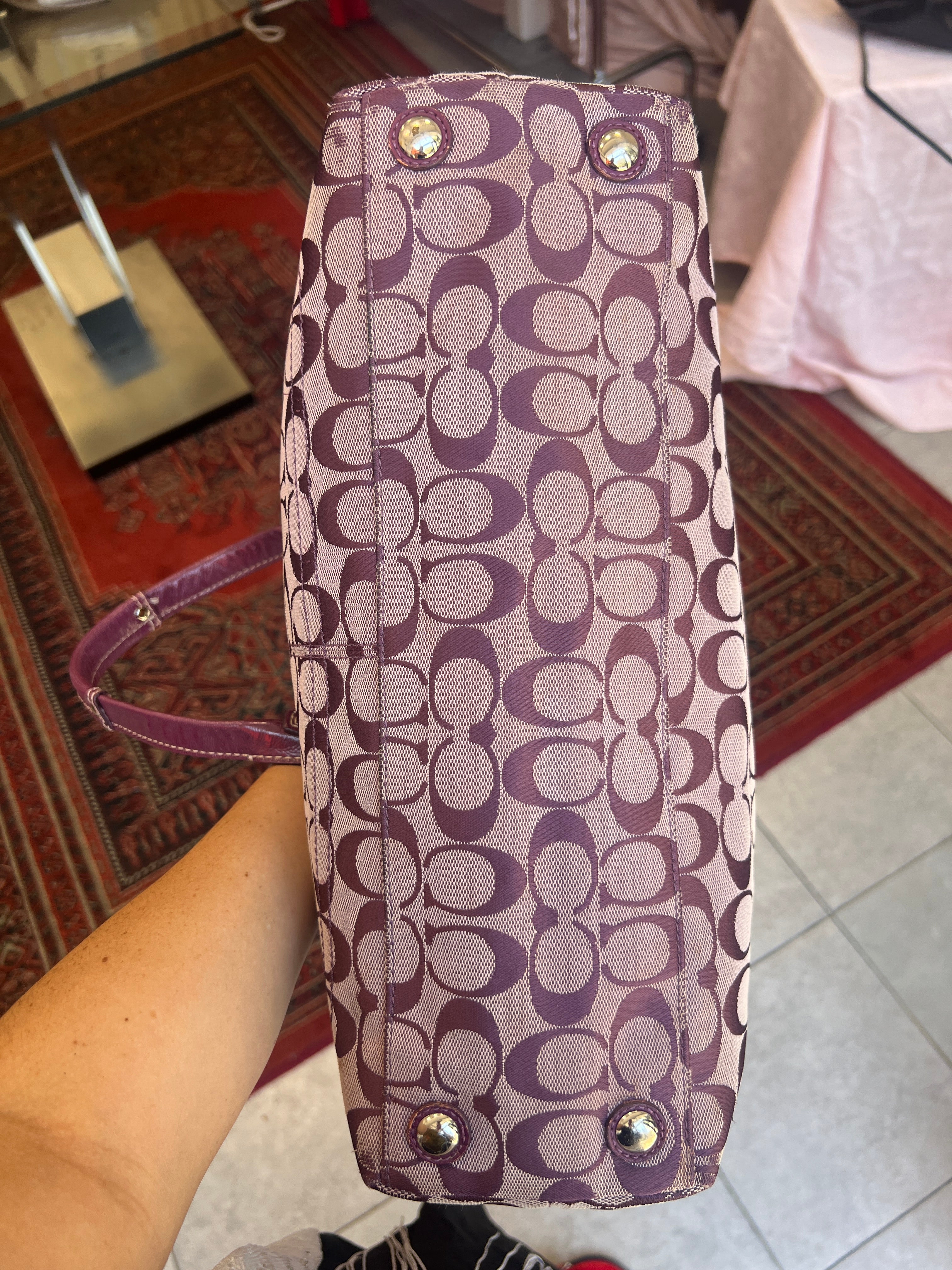Coach Penelope Shoulder Bag in Purple
