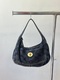 Coach TurnLock Hobo Bag in Black