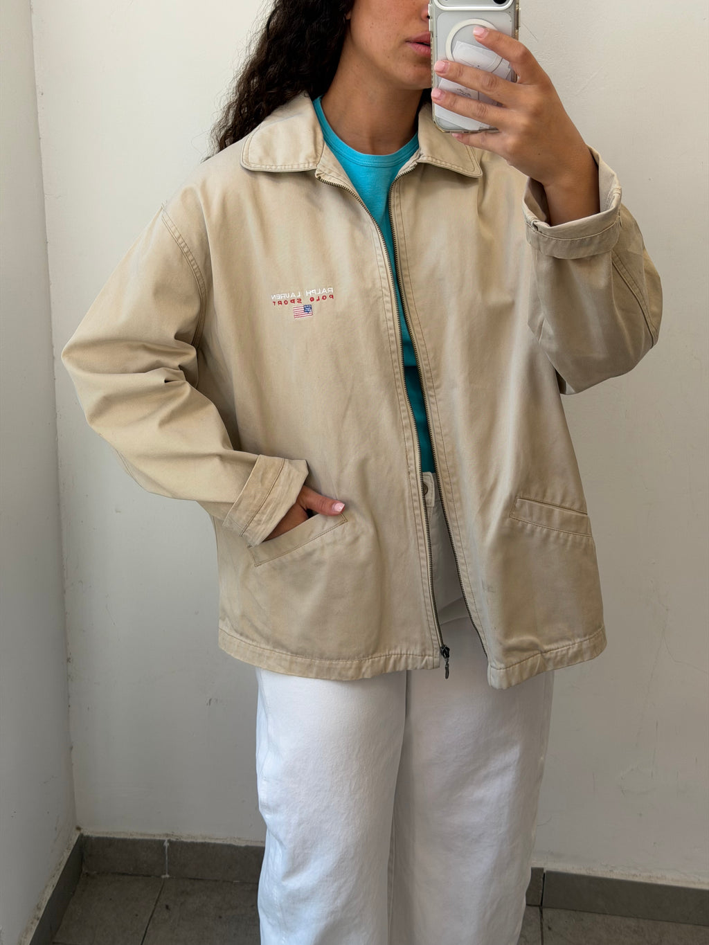 Polo Ralph Lauren Beige Jacket L-XL