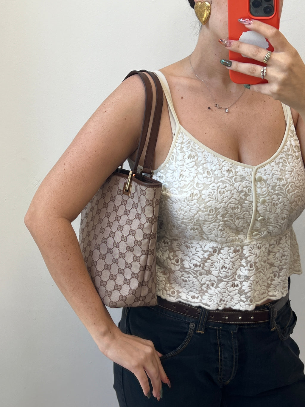 Gucci GG Monogram Tote Bag