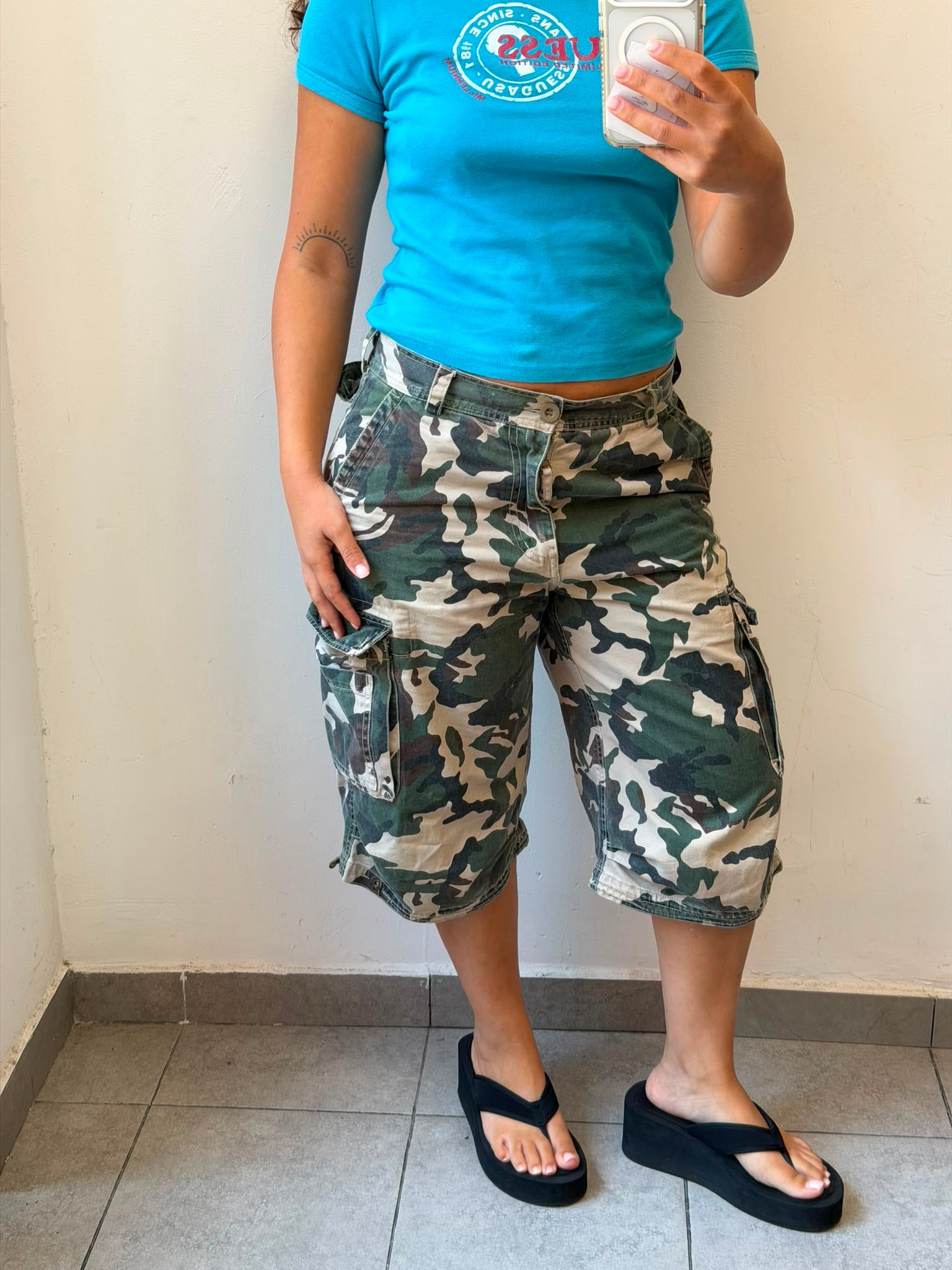 Camouflage Cargo Pants 42