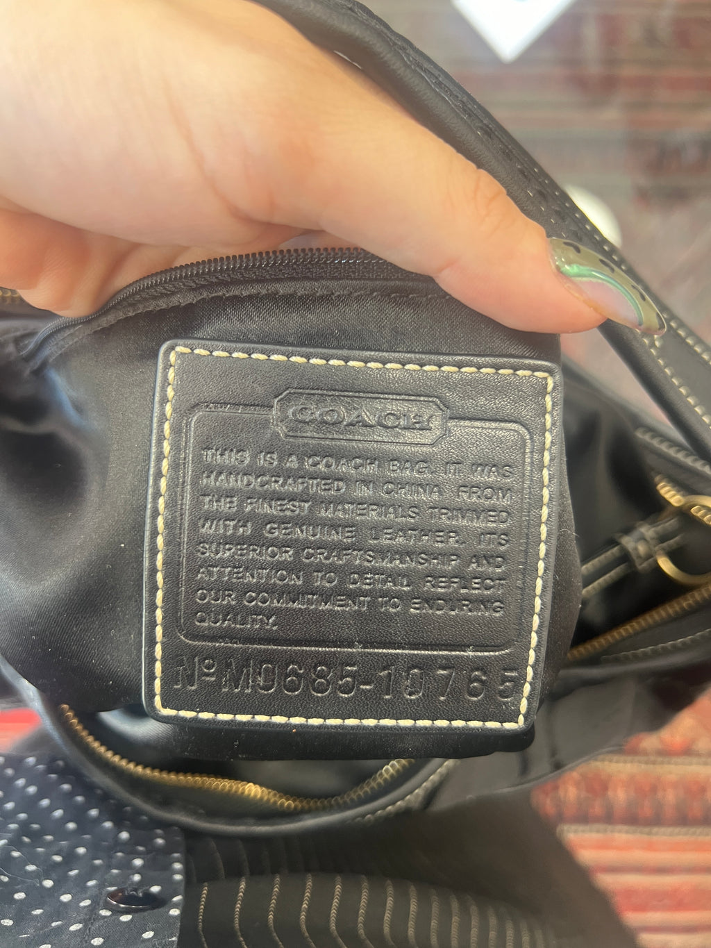 Coach TurnLock Hobo Bag in Black