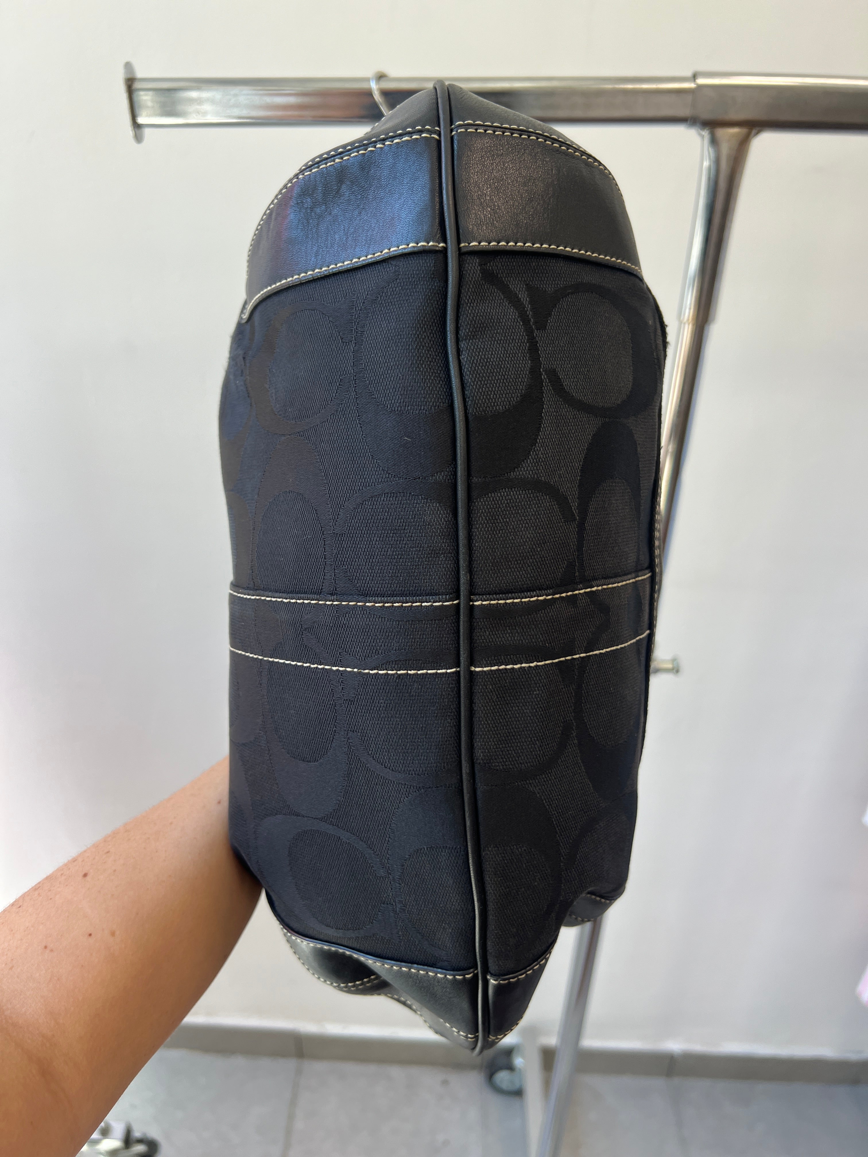 Coach TurnLock Hobo Bag in Black