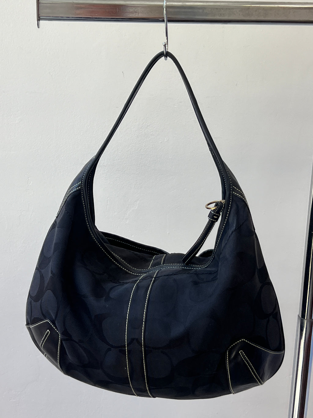 Coach TurnLock Hobo Bag in Black