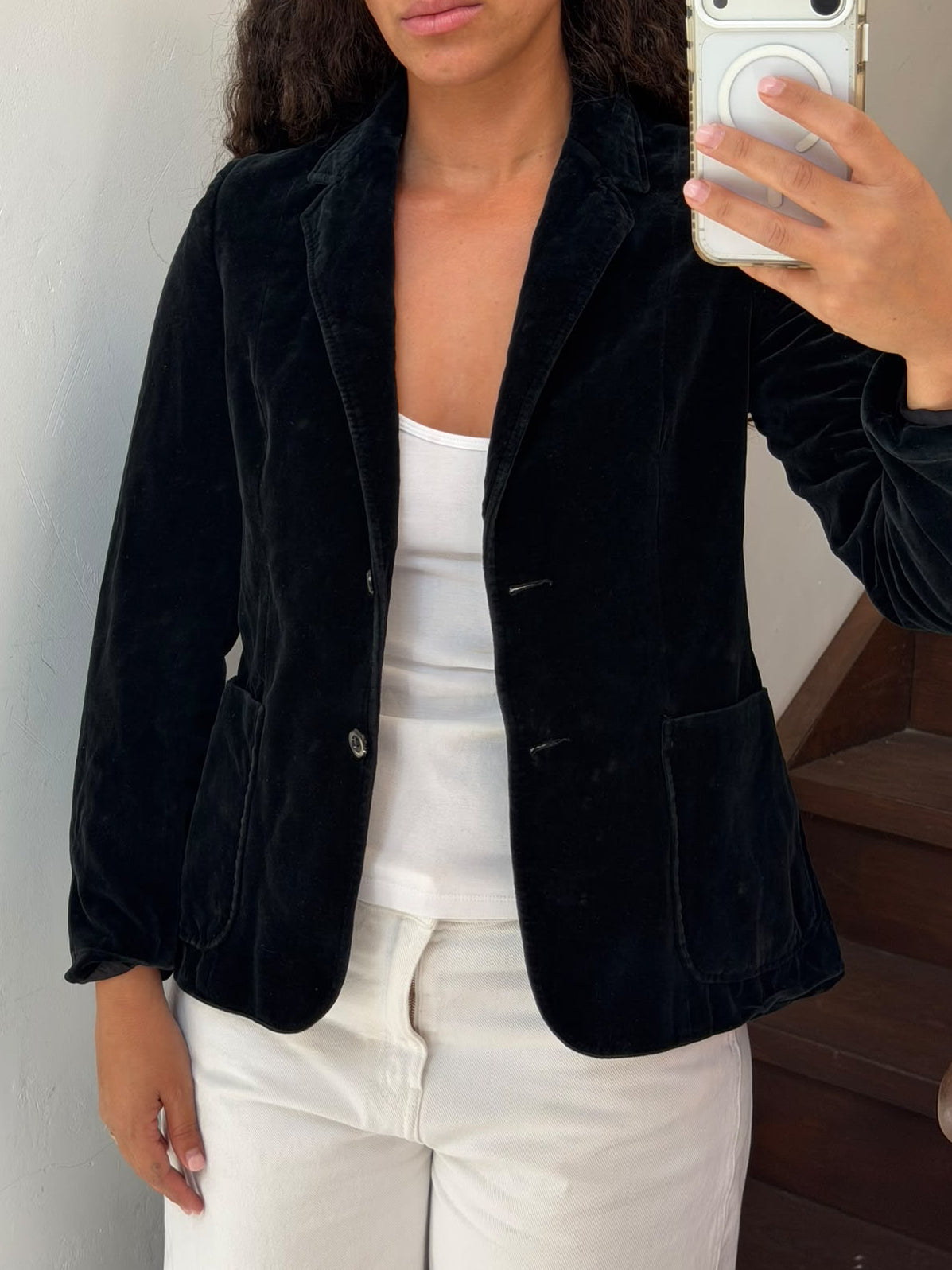 Velvet Black Blazer Size XS-S