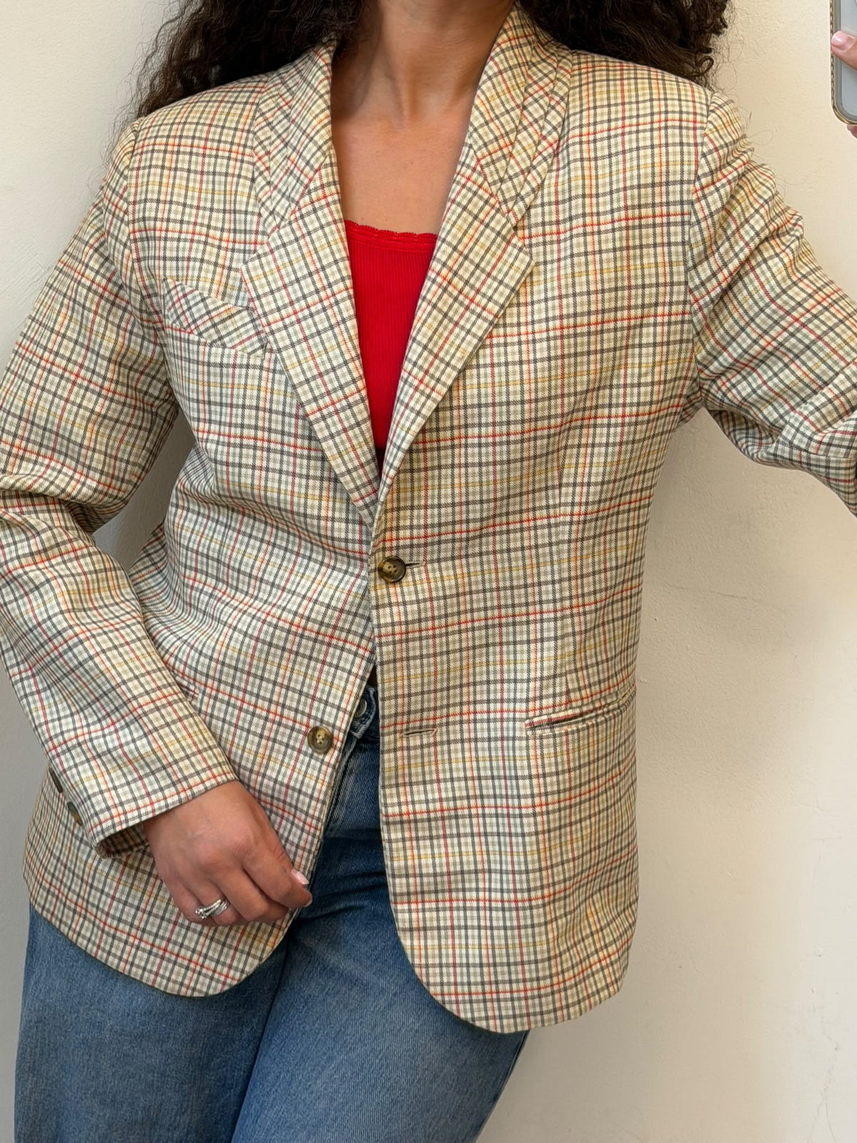 Checkers Blazer Size L