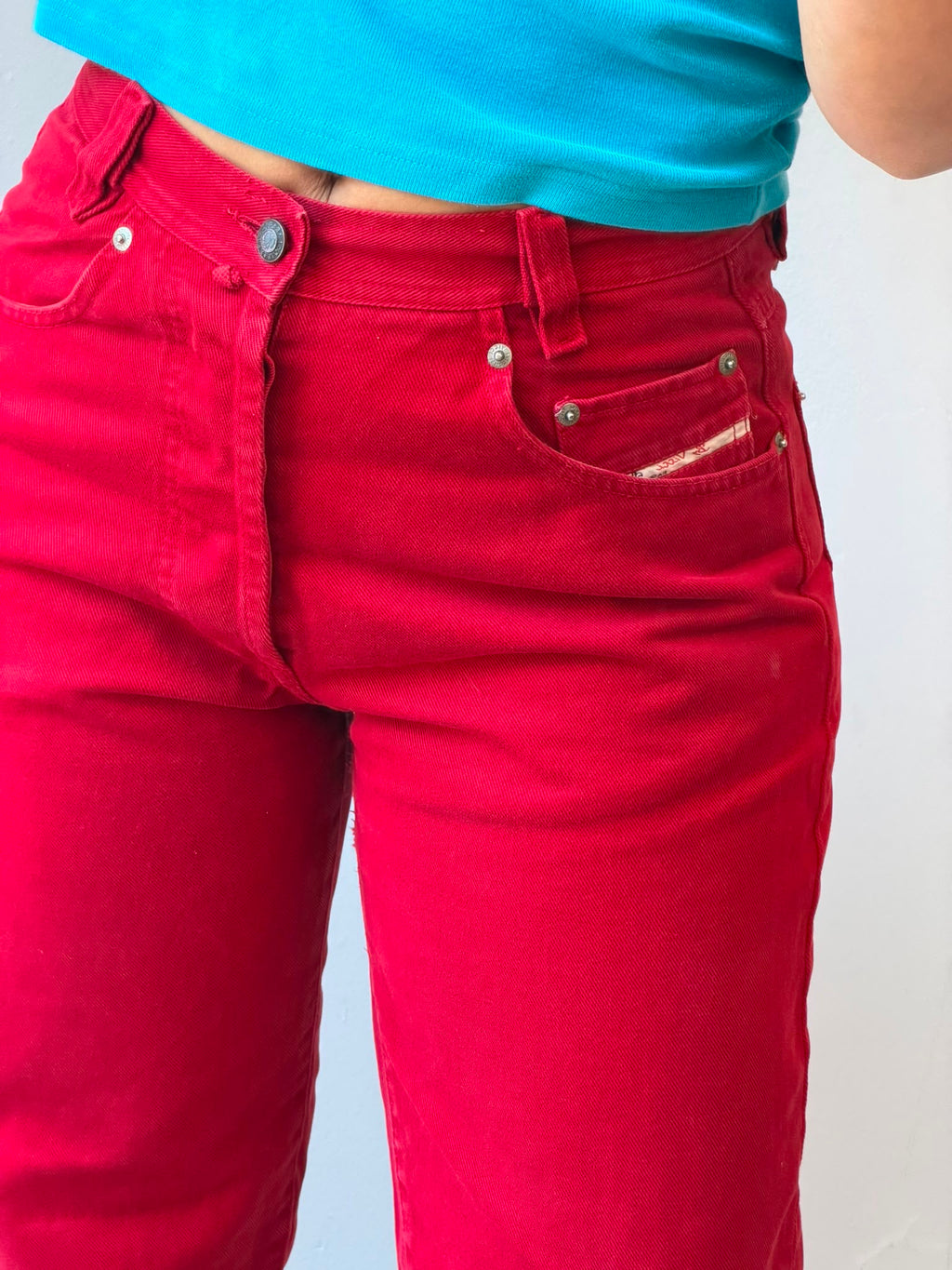 Red Vintage Denim 40-42