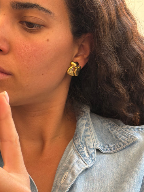 Gold Colored Earrings