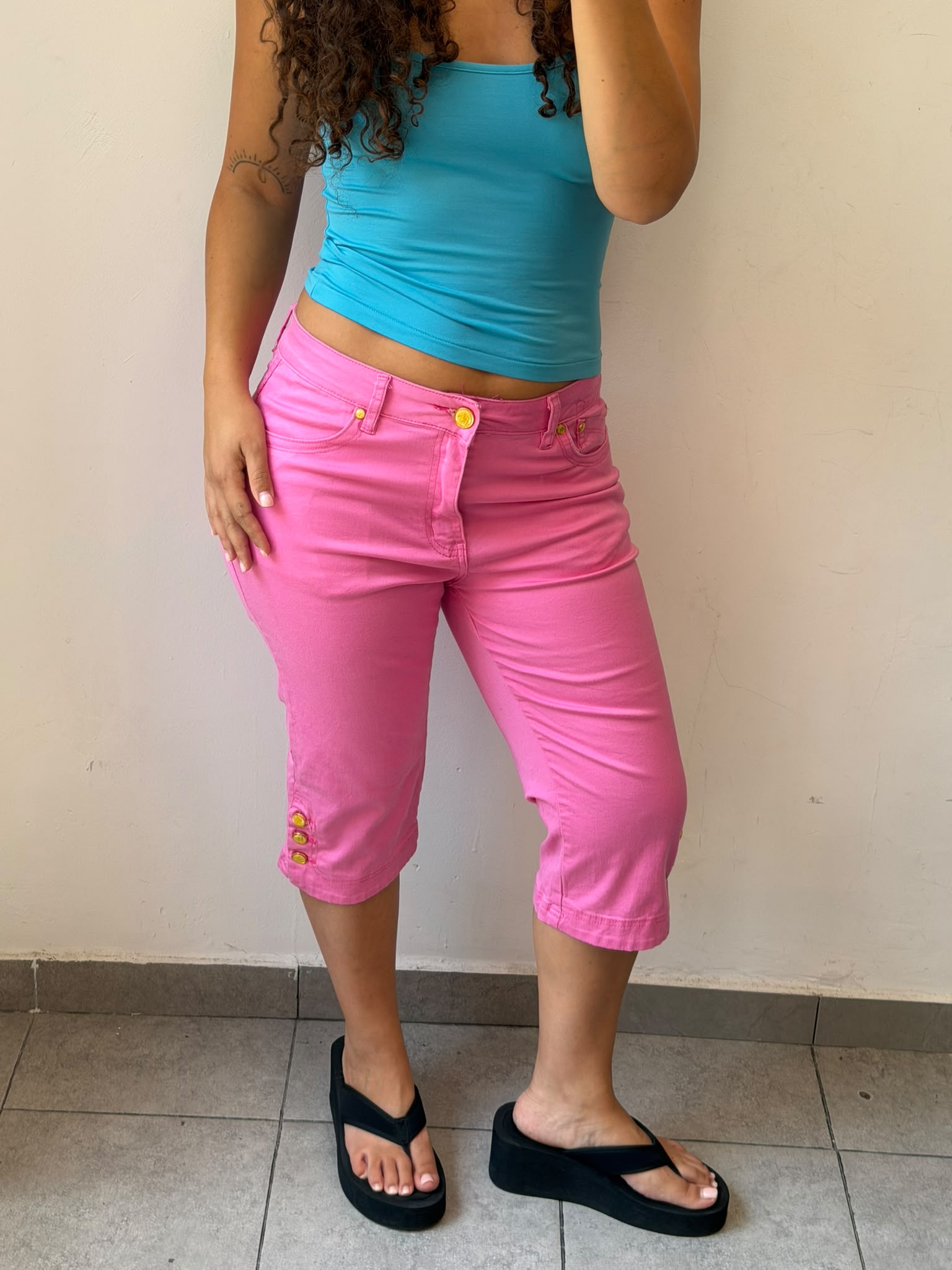 Pink Capri Pants 40-42