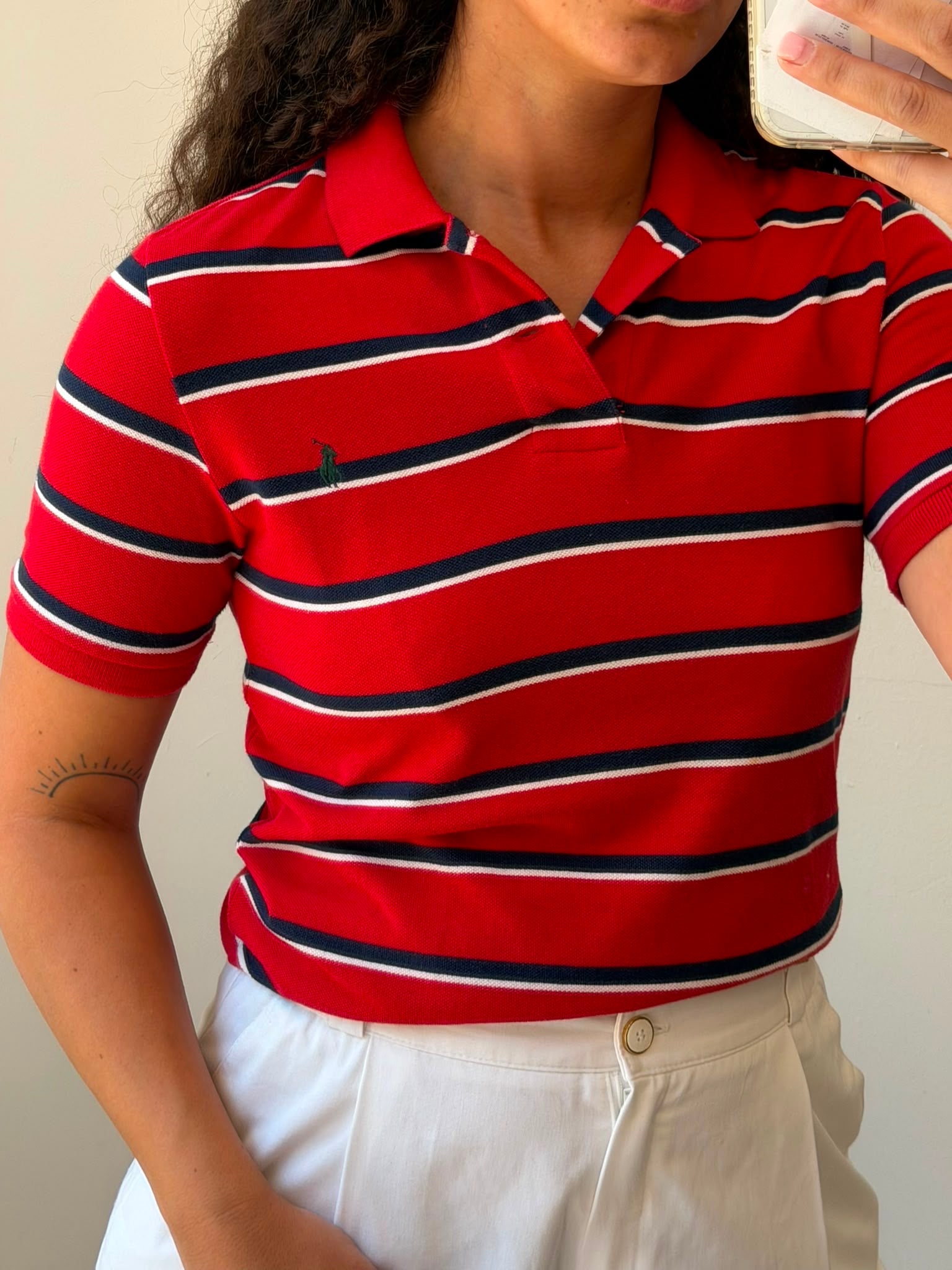Striped Blue+Red Polo Ralph Lauren M-L