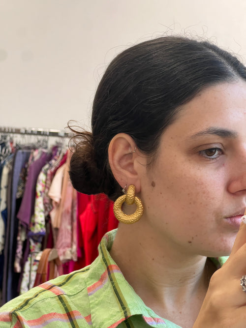 Gold Colored Earrings