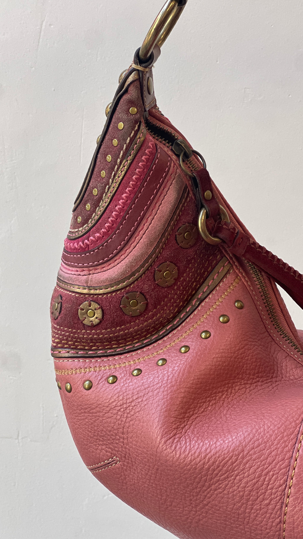 Rare Coach Soho Sniched Studded Hobo