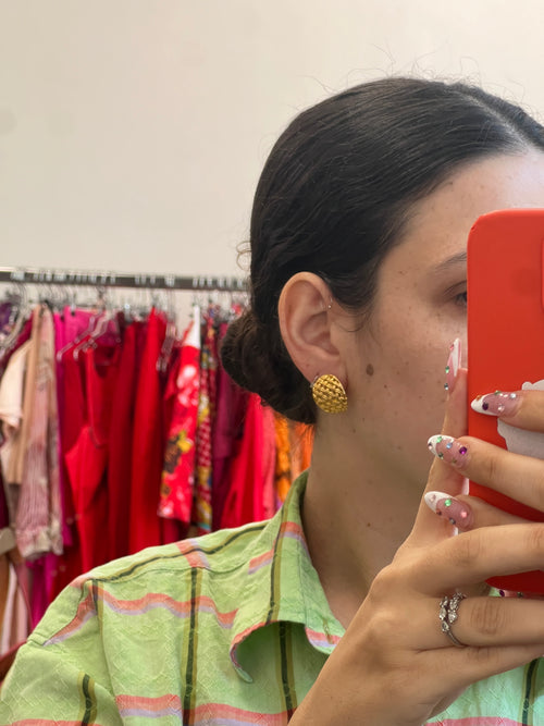 Gold Colored Earrings