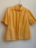 Striped Botton-up short sleeve shirt M-L