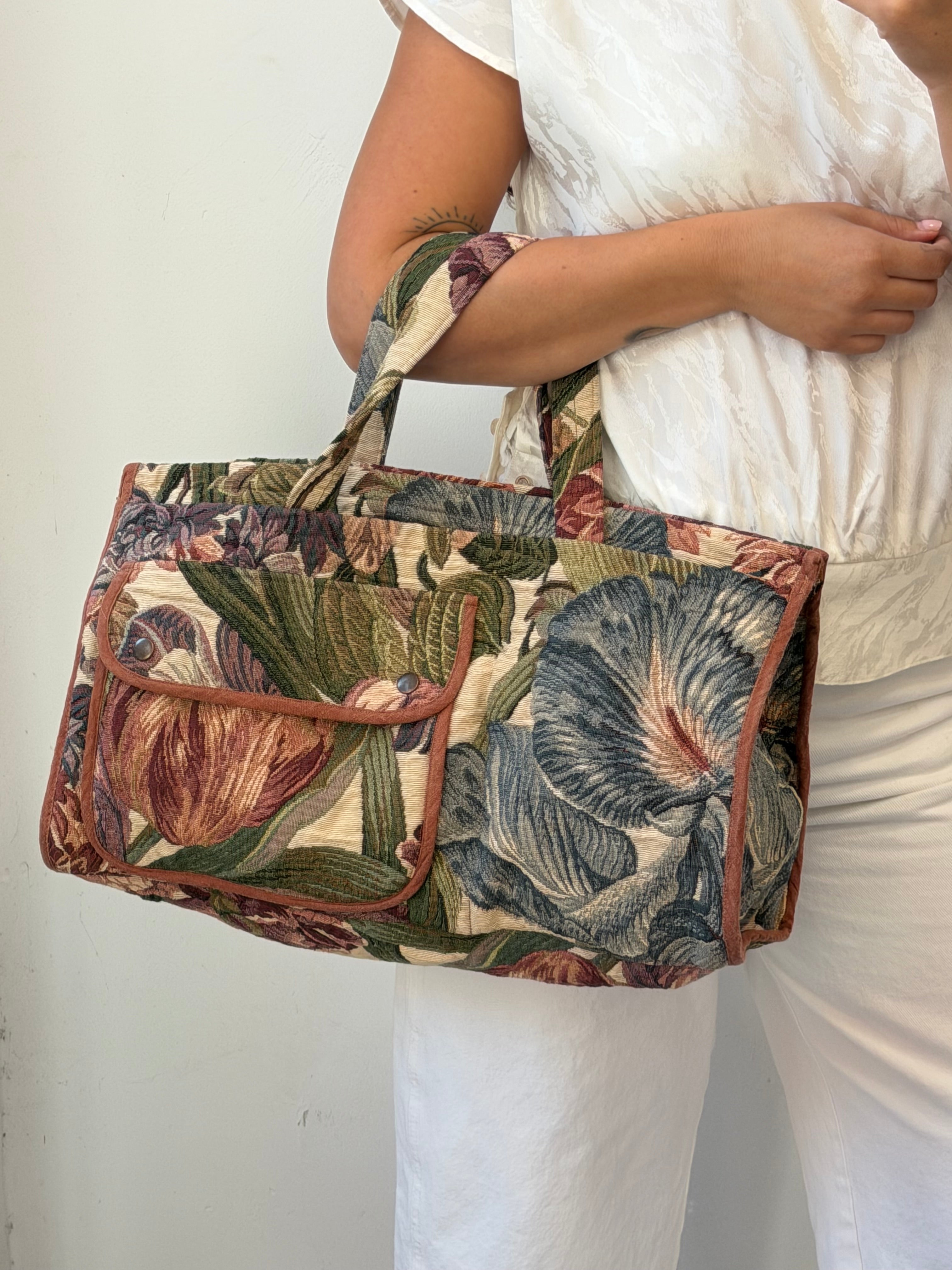 Romantic Flowers Sholder Bag