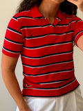 Striped Blue+Red Polo Ralph Lauren M-L