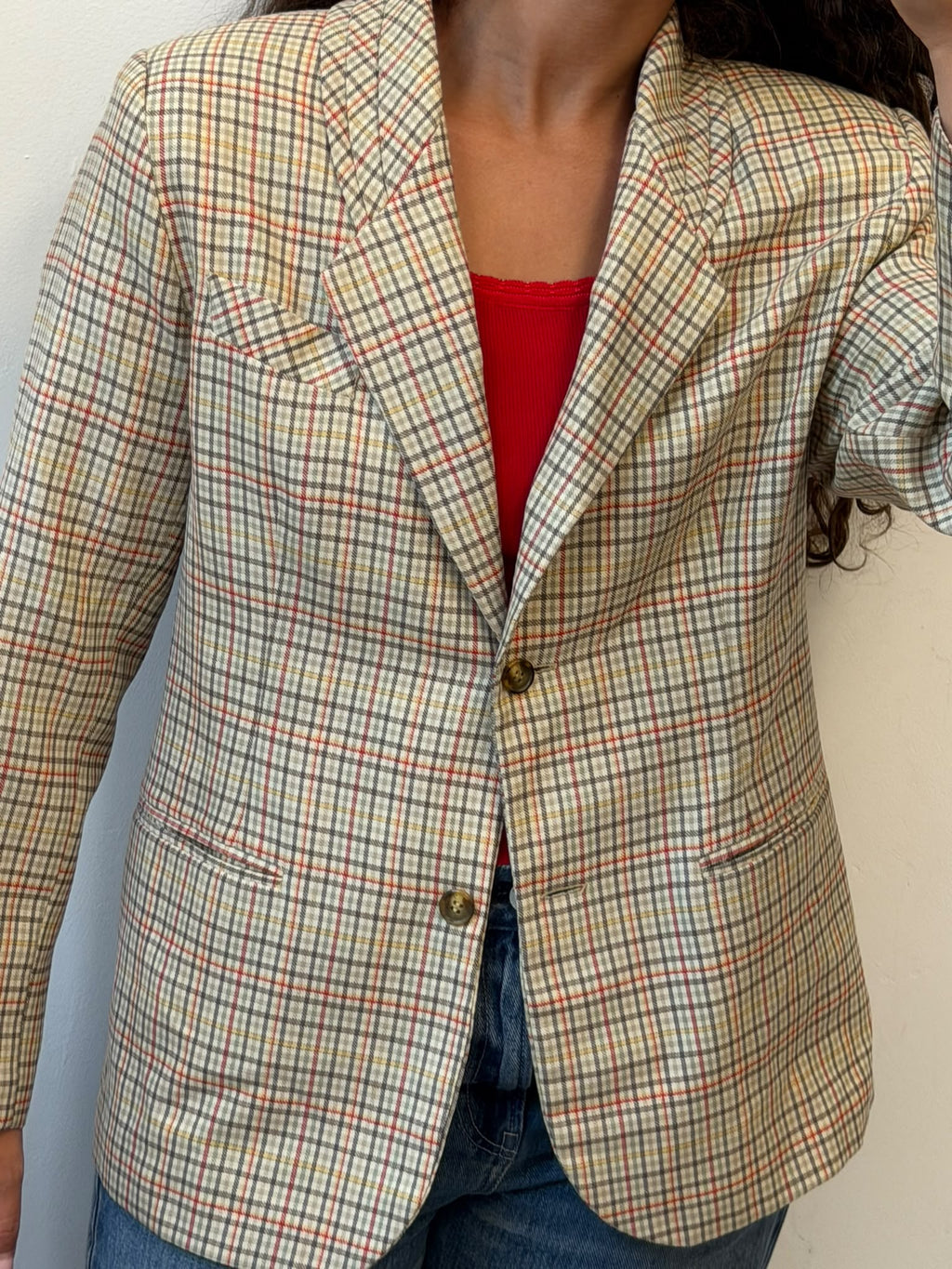 Checkers Blazer Size L