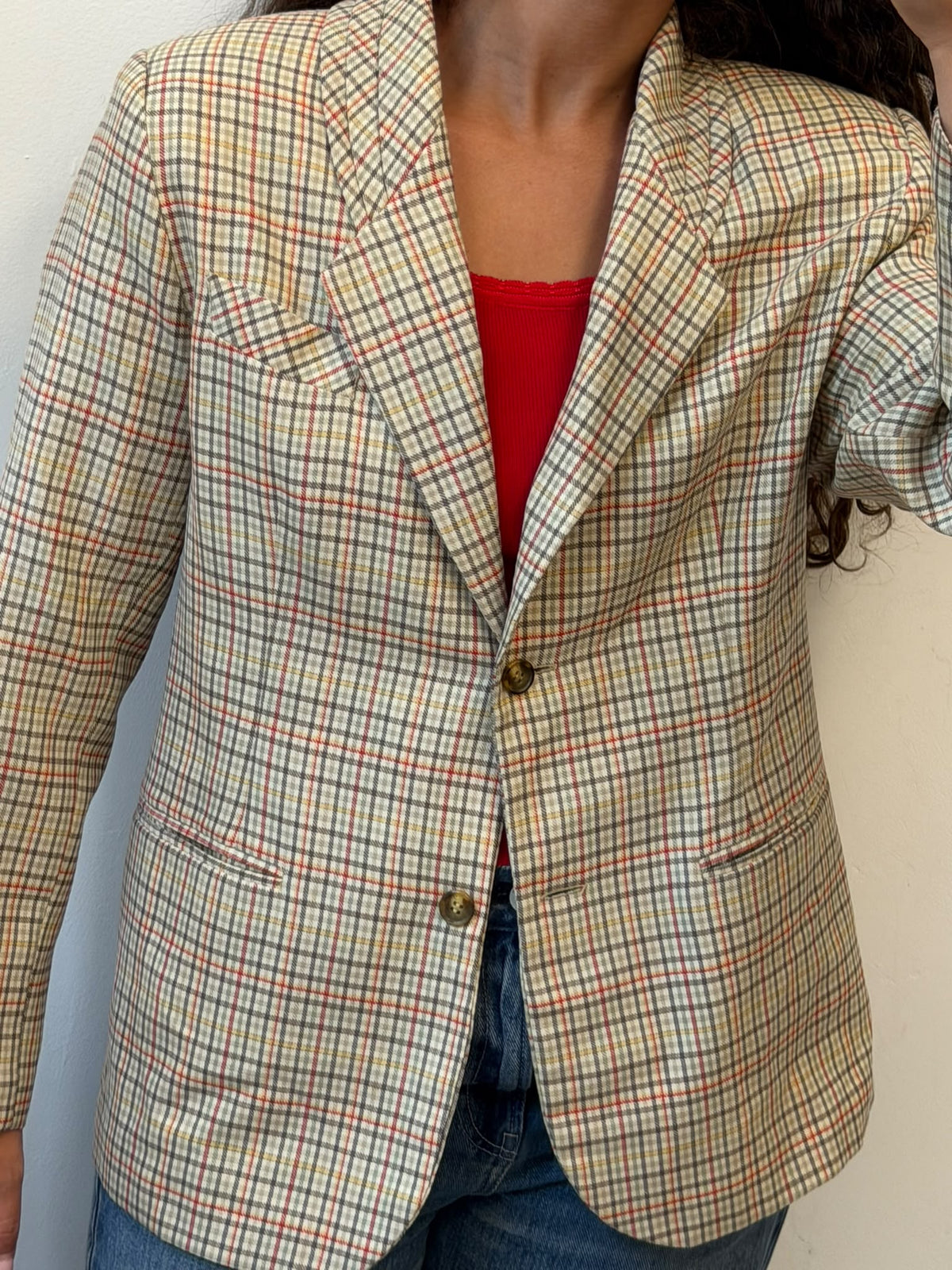 Checkers Blazer Size L