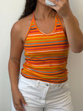 Striped Tank Top S-M