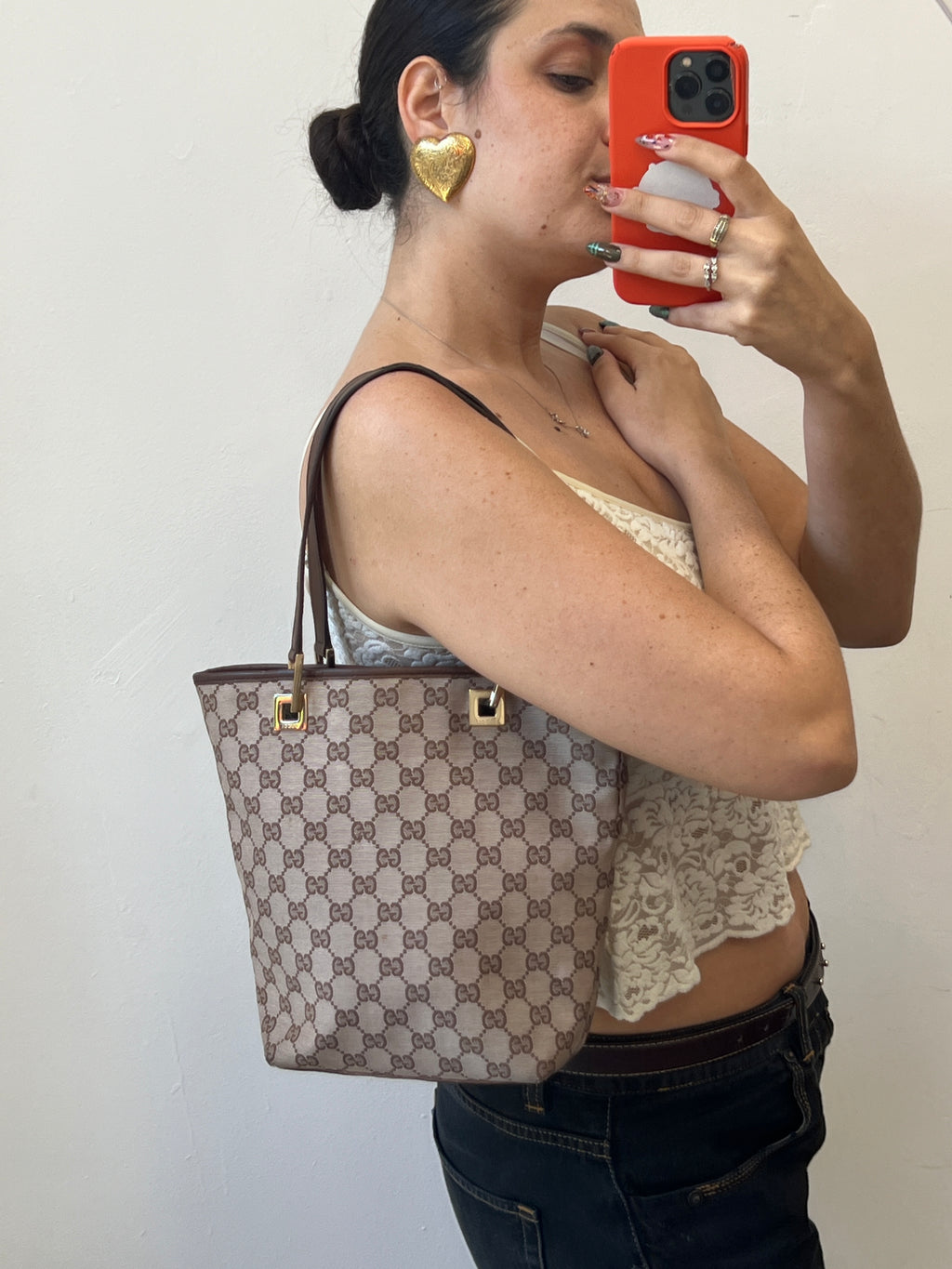 Gucci GG Monogram Tote Bag