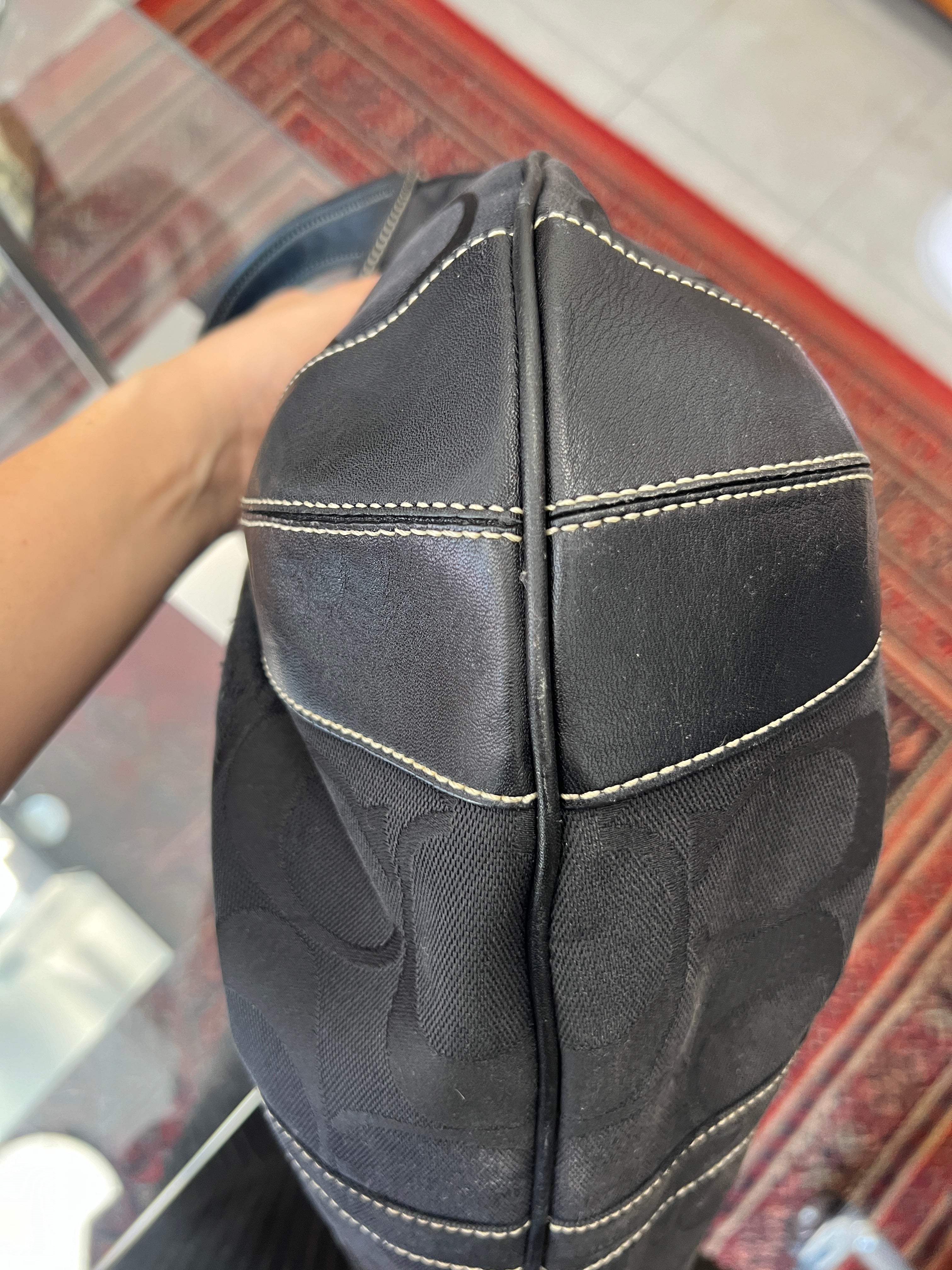 Coach TurnLock Hobo Bag in Black