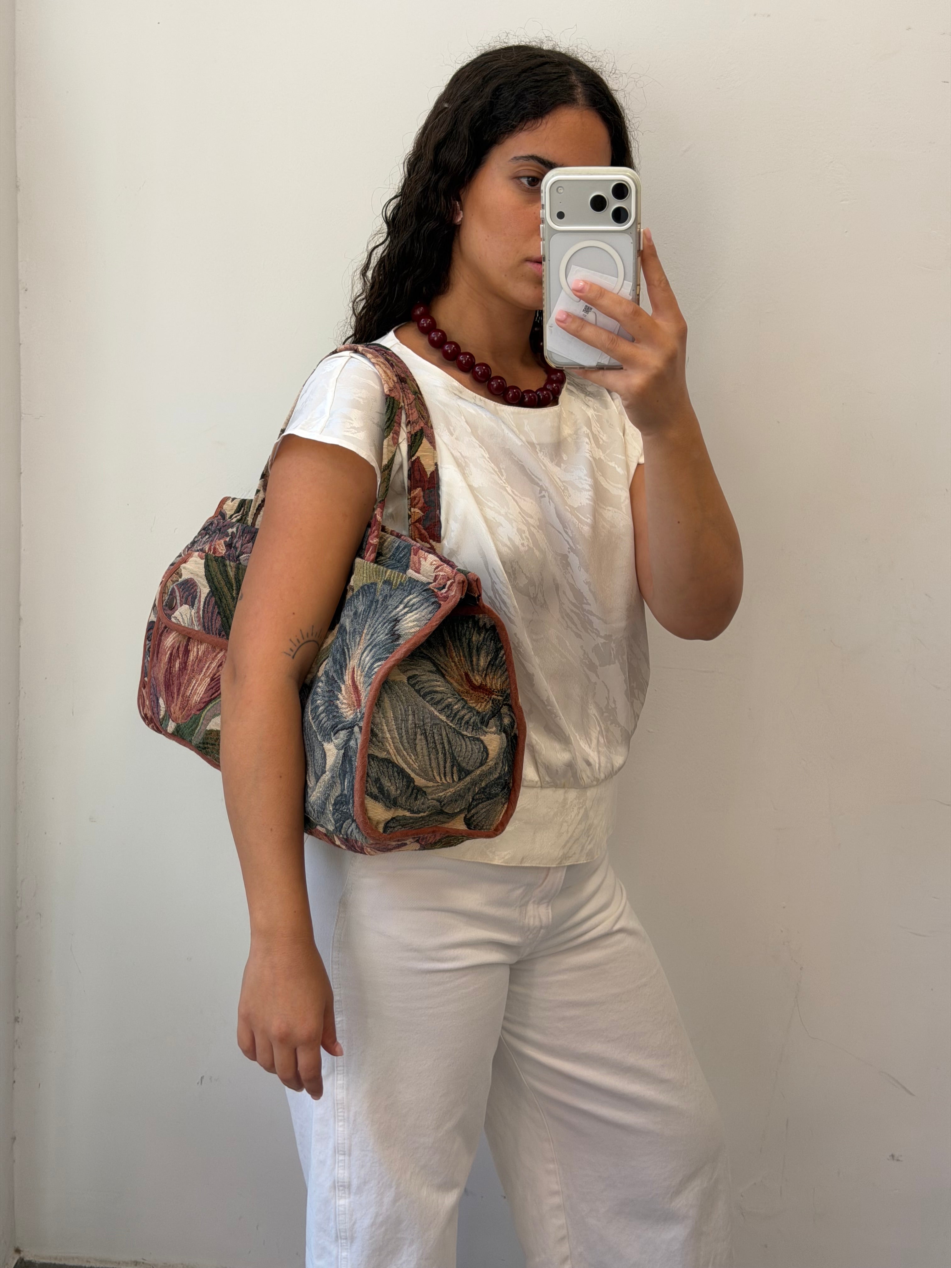 Romantic Flowers Sholder Bag