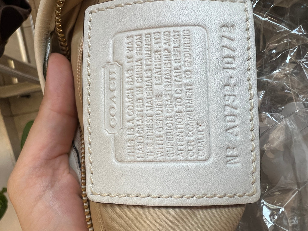 Coach Vintage Ergo Signature Canvas