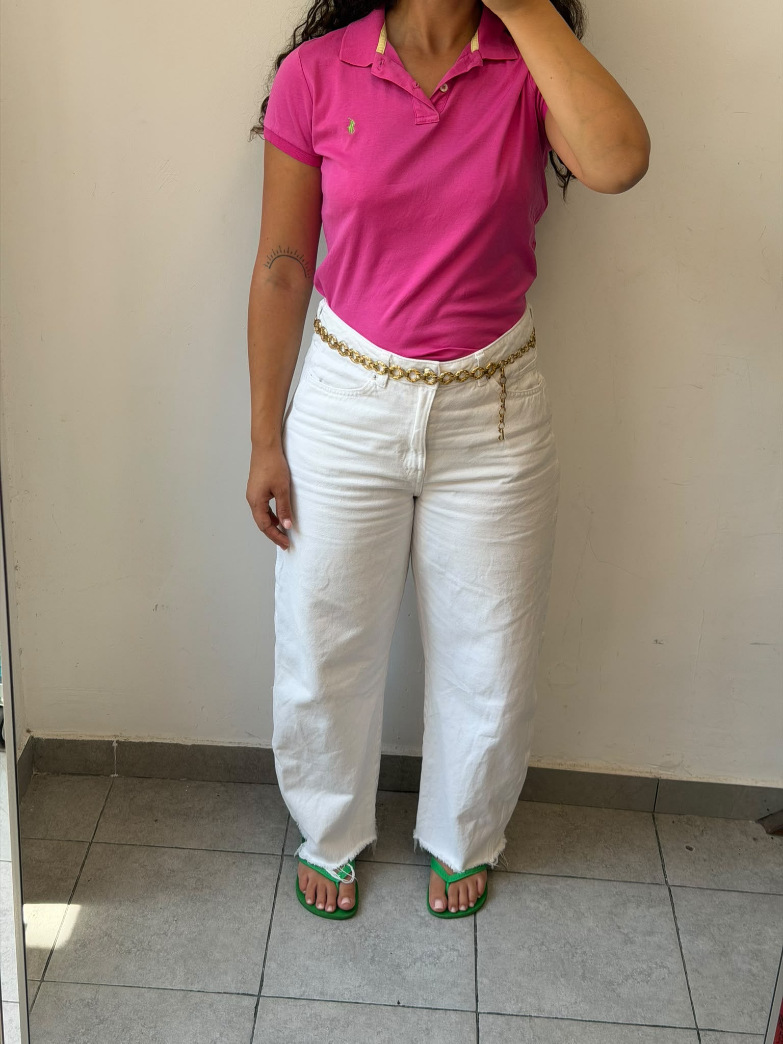 Pink Ralph Lauren Tee S