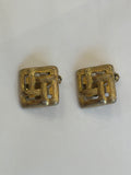 Gold Colored Earrings